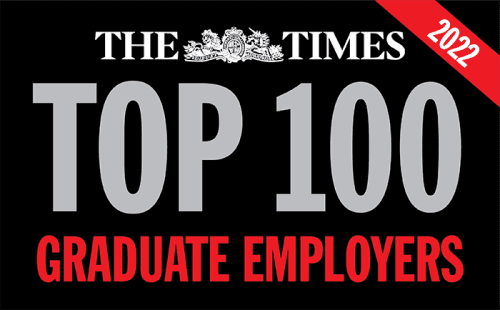 The Times top 100 graduate employers 2022